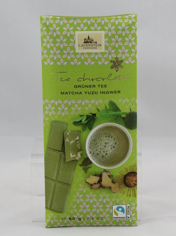 Lauenstein Grüner Tee Matcha Yuzu Ingwer Schokolade
