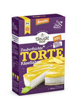 Bauckhof Käse-Sahne Torte demeter, glutenfrei