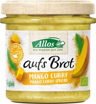 Allos Aufs Brot Mango Curry Bio